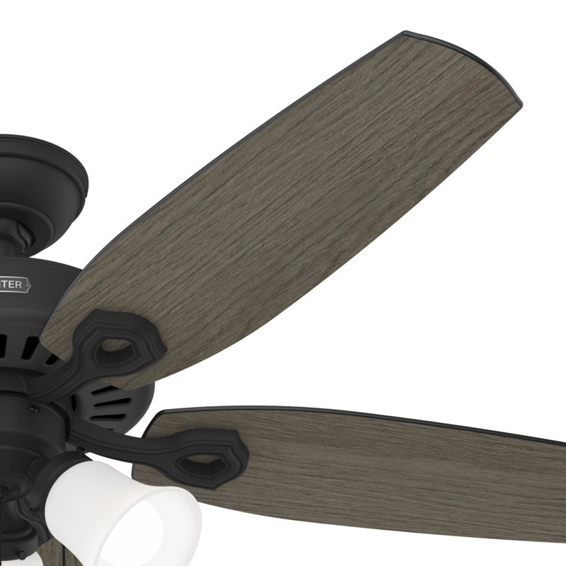 Builder 52" 5-Blade Energy Star® Standard Ceiling Fan With Lights And Pull Chain