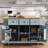 Large Kitchen Island with Drop Leaf-754983095
