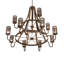 Barrel Stave 12 - Light Chandelier