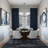 3-Light Grey LED Chandelier With Acrylic Diffusers-29552672
