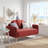 Billijo Solid and Manufactured Wood Standard Loveseat-492363494-489031578