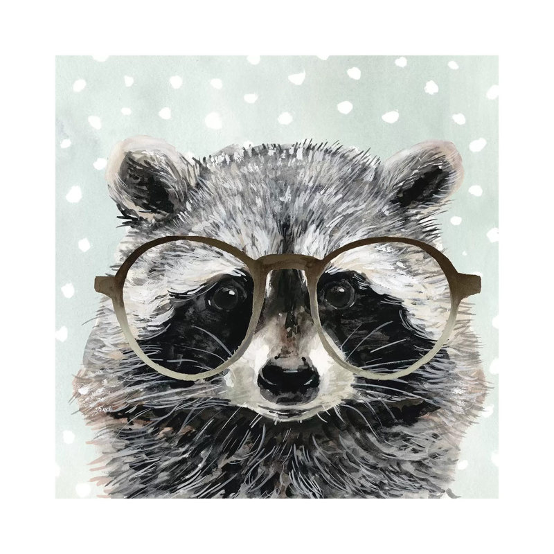 Four-eyed Forester IV by Victoria Borges - Wrapped Canvas Painting, 30.48 cm H x 30.48 cm W