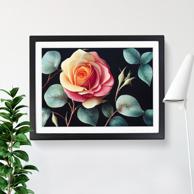 Mind Blowing Rose Flower - Framed Print