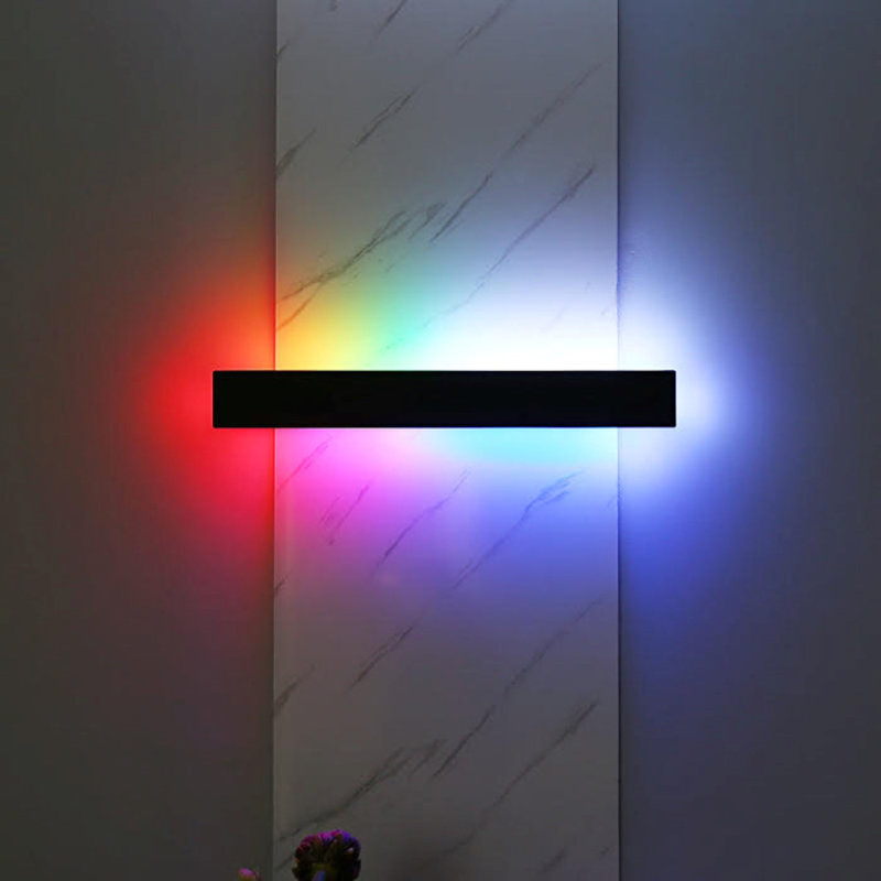 Noire Wall Lamp with a Plug, 16" H x 4" W x 2" D
