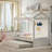 Elric House Bed With Trundle and Customizable Decor Options-2116676063-2147016363