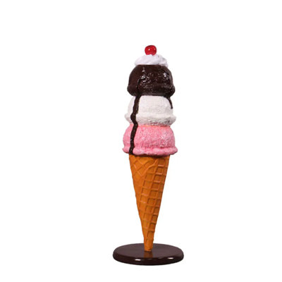 Petite statue de table crème glacée Gelato
