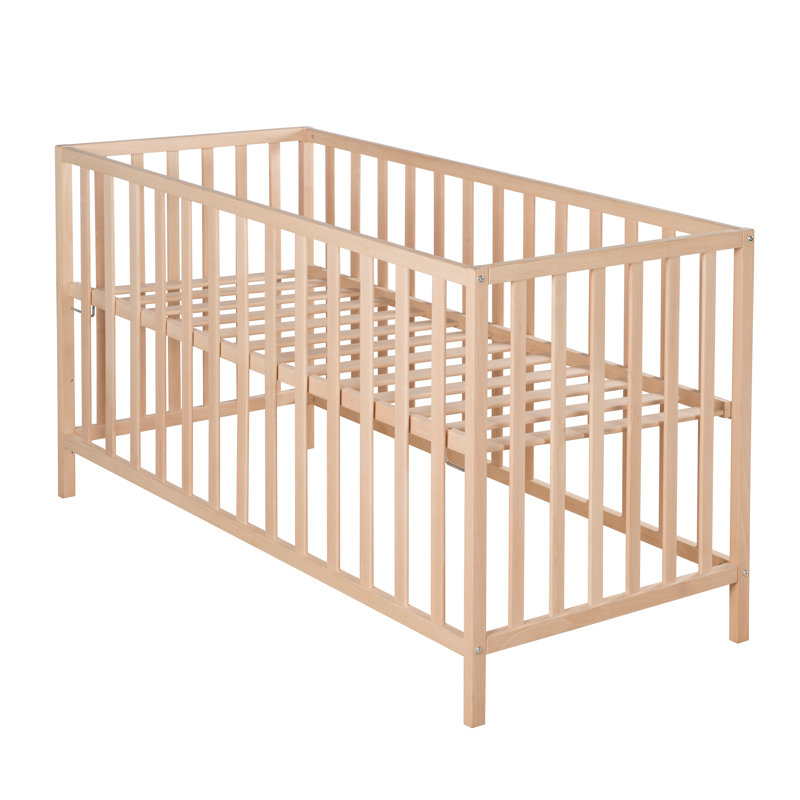 Cot Bed, Nature/Beech