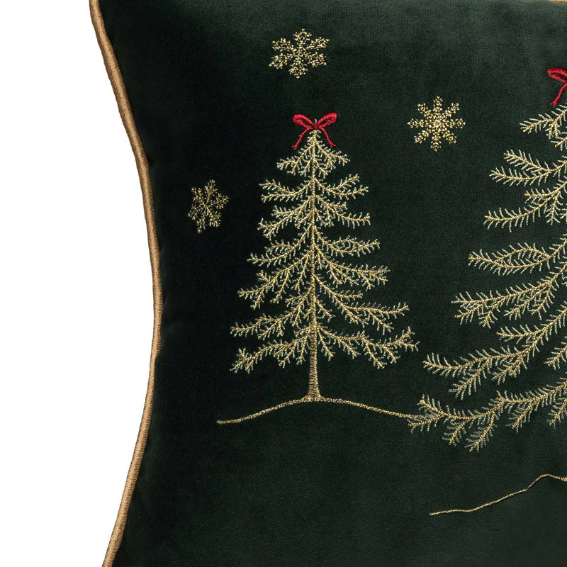 Christmas Tree Forest Pillow