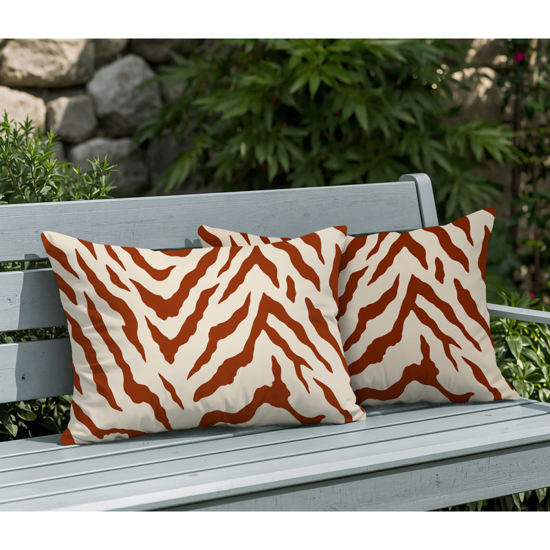 Coussin intérieur / extérieur Billi, 25x18, Burnt Orange