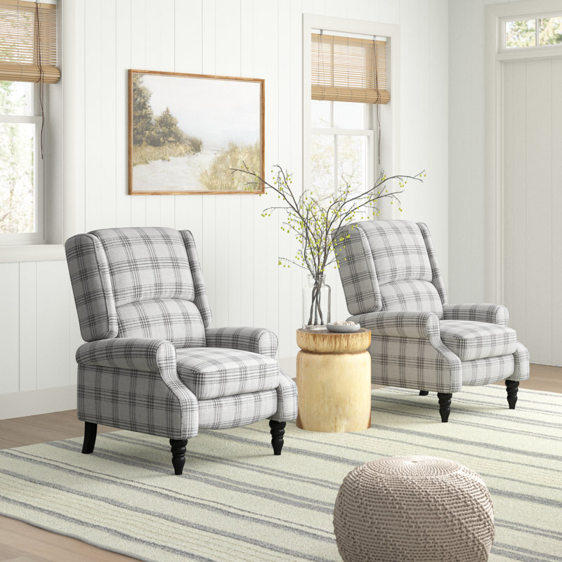 Brody 31" Wide Manual Standard Recliner, Chain Gray