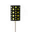 Lampe sur pied de 66 po en métal, design rétro avec abat-jour noir et vert-466850530-466850533