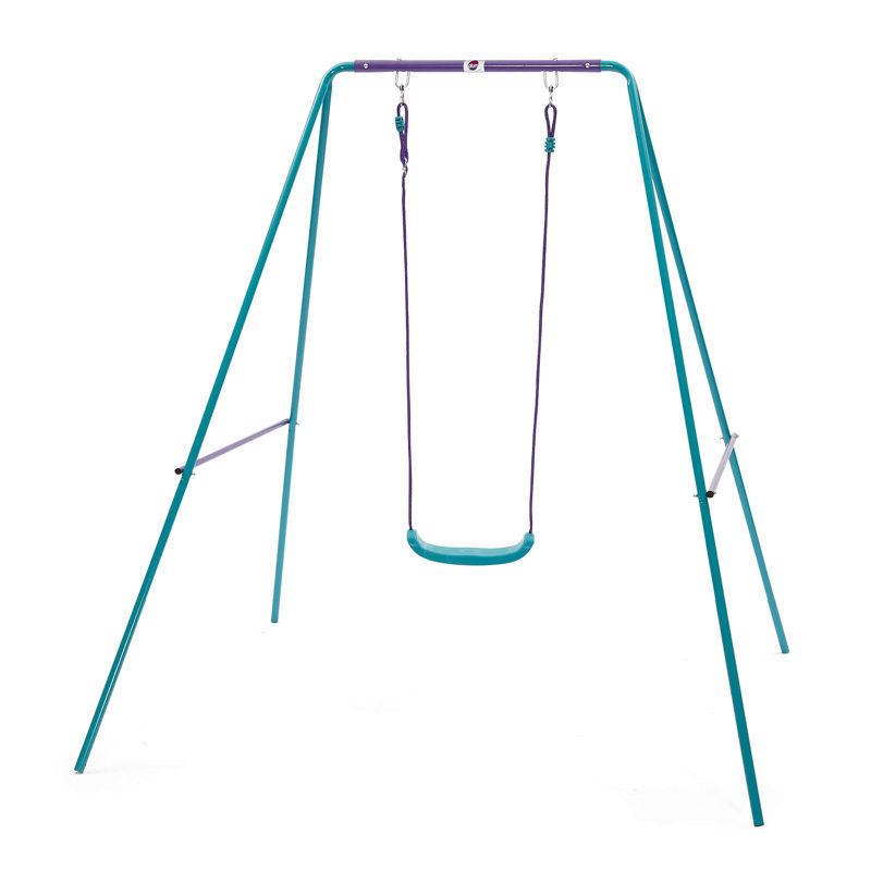 Plum Metal Swing Seat with Chains
