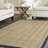 Nerissa Auckland Natural/Blue Area Rug-240877421
