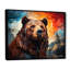 «Deavion Bear Majestic Geometric I», art mural pour salon-1132622083-1132622204