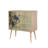Modern Dresser with 3 Spacious Drawers, Sonoma Oak, 31.5 x 35.4 x 15.7 inches | 100% Melamine Coated Particle Board, Hornbeam Legs, Metal & Rope Handles, UV Coating | Wall-Mountable, Elegant Storage Solution for Any Room