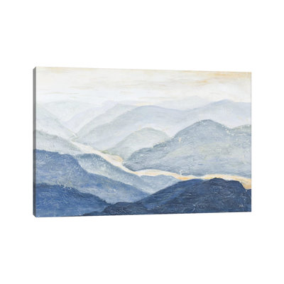"Blue Mountains" par Patricia Pinto - reproduction d'art sur toile tendue