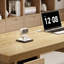 Bureaux rectangulaires en bois massif brun-279397223
