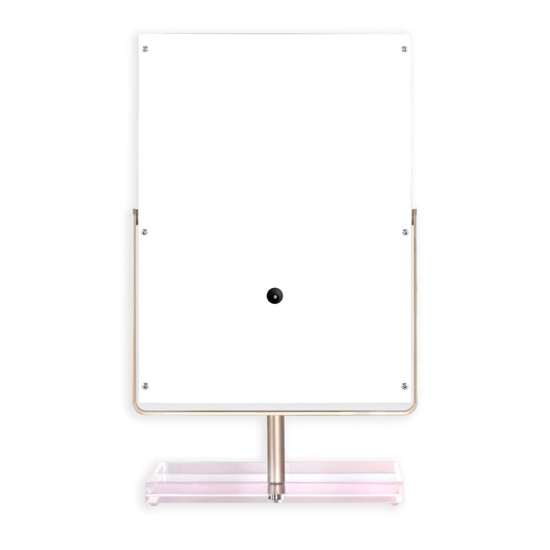 Miroir de maquillage pivotant à 360 degrés pour bureau Prisma