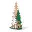 Décoration de porche arbre de Noël en bois 35,5 "H (KD)