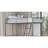 Twin Loft Bed Contemporary Style With Open Area Underneath Metal Structure-590248907