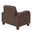 Batavia Faux Leather Club Chair