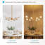 27.6" 9-light Gold Chandelier With Crystal Shades, Modern Pendant Light For Dining Room,living Room,kitchen Island(bulb Not Included)-730197030