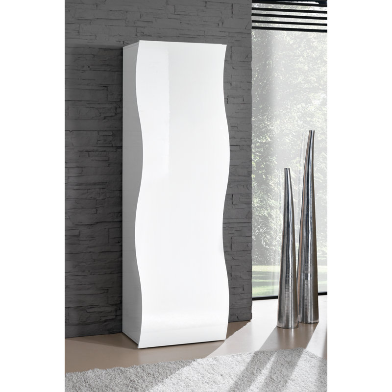 Colbie 1 Door Manufactured Wood Wardrobe