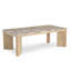 Table basse avec plateau en marbre Calia