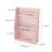 3-Tier Front-Facing Kids Book Shelf, Pink-207730478