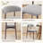 Vannie Upholstered Solid Wood Side Dining Chair-1281194822