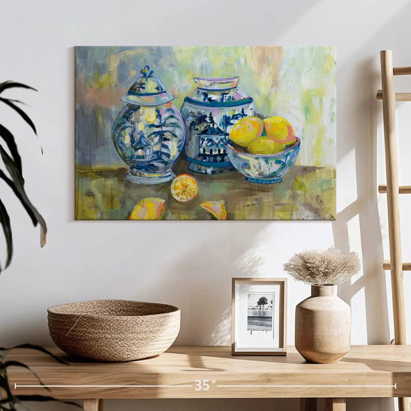 Yarlin Lemon Life, 16" H x 24" W