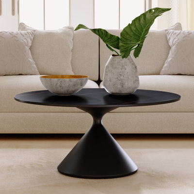 Durkin 35.5'' Single Sintered Stone Coffee Table