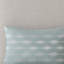 Oblong coussin bleu 12 po x 20 po