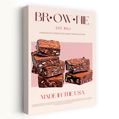 «Fresh Baked Brownies», art mural contemporain