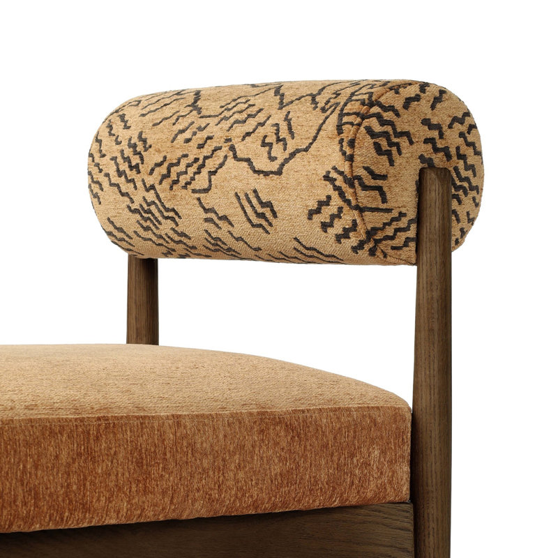 Jazelle Stool, Counter Stool (27" Seat Height), Dharma Ochre