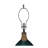D16x28.5" Glass Table Lamp