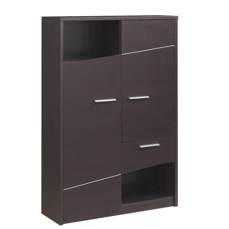 Palace 2 Door Manufactured Wood Wardrobe, Wenge