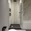 Portes de douche avec verre transparent trempé épais-112518159
