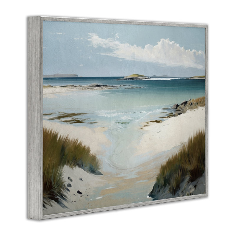  «River Tide Seascape», estampe numérique par Svetlana Aleynikova, H 24 po x l 30 po, Estampe numérique Farmhouse