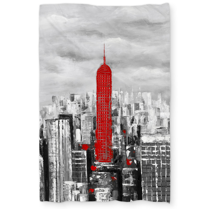 Empire State Building Duvet Cover | Industrial Home Decor