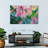" Abstract Peonies Canvas Print "-461600036