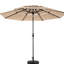 Parasol de patio extérieur en métal à 3 niveaux-1709986099