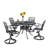 Frontenac 4 - Person Patio Dining Set with Round Table-23035266
