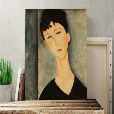 Amedeo Modigliani - Wrapped Canvas Painting
