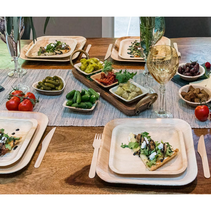 Tasses à dessert jetables pour fêtes - compostables