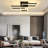 Gangolf Acrylic LED Semi Flush Mount