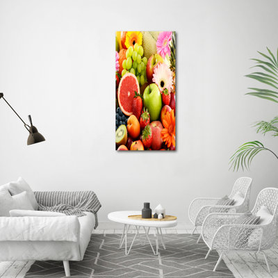 Hawaiian Flowers - Wrapped Canvas Print