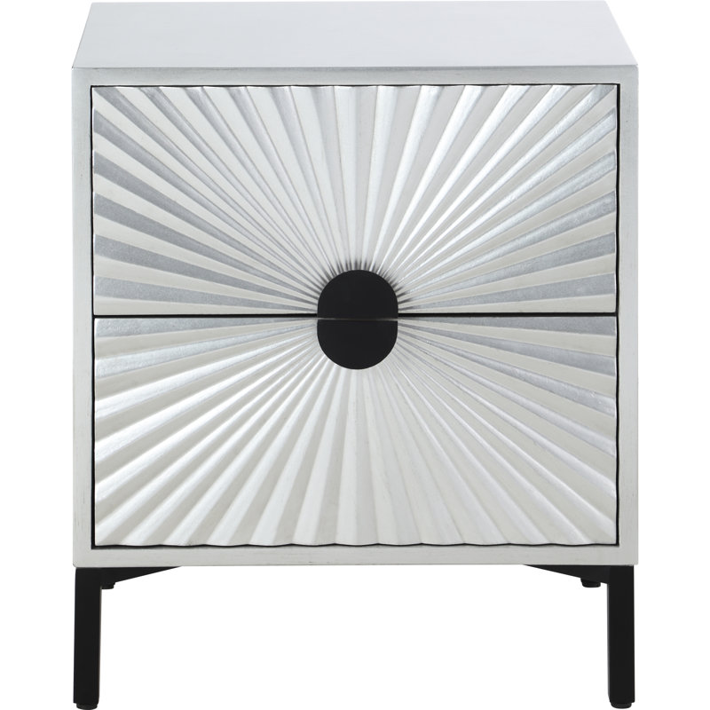 Dias 22'' W Solid Wood Nightstand