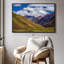 «Cloudy Aconcagua», reproduction sur toile-832623822