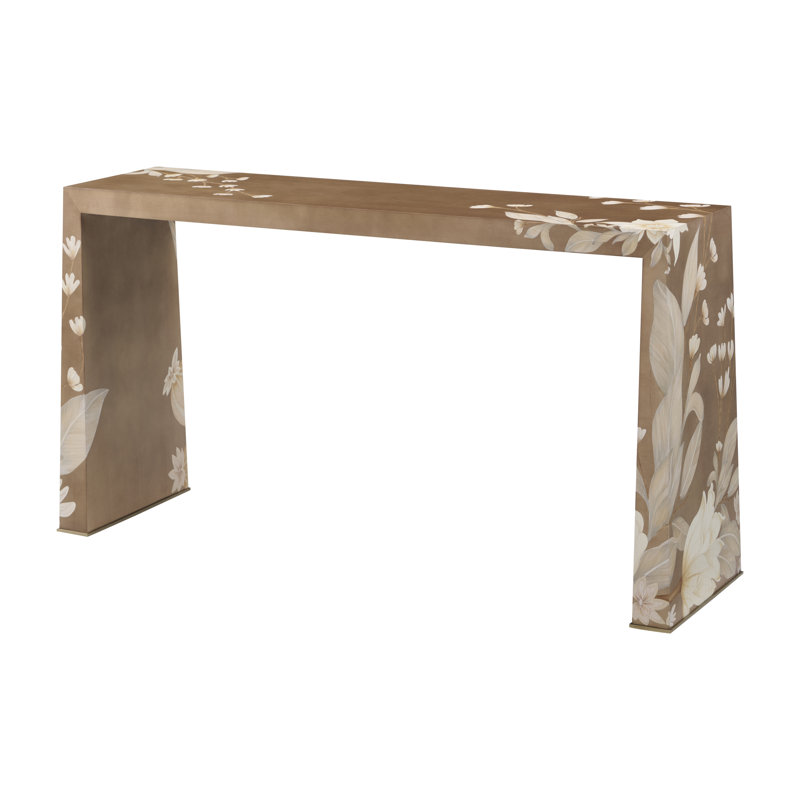 Bouquet 56.5'' W Console Table, Toasted Cashew